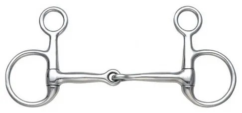Hanging Cheek Snaffle horse bit