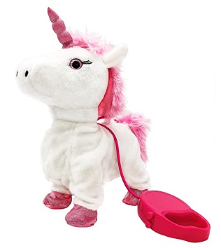 Meva Kids Walking Unicorn Toy Pet