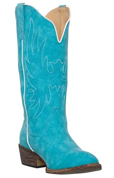 Women's Western Cowgirl Turquoise Boot