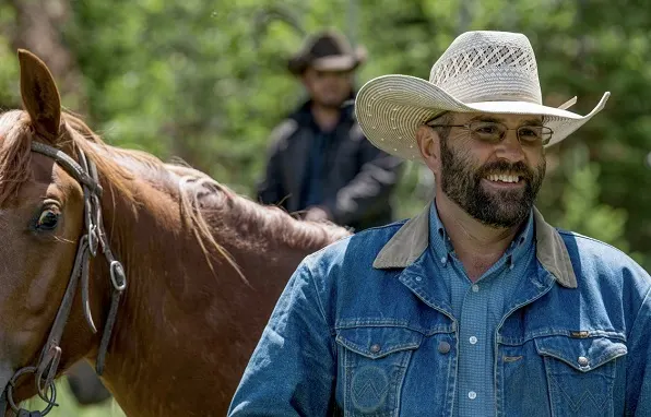 Actor and real life cowboy Jake Ream on Yellowstone