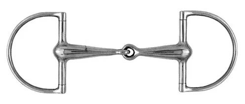 D-Ring type of Snaffle horse bit