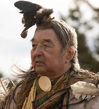 Spotted Eagle character from 1883 TV series