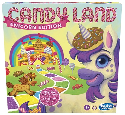 Candy Land Unicorn Edition Board Game