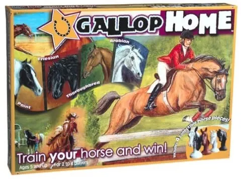 Gallop Home horse board game cover