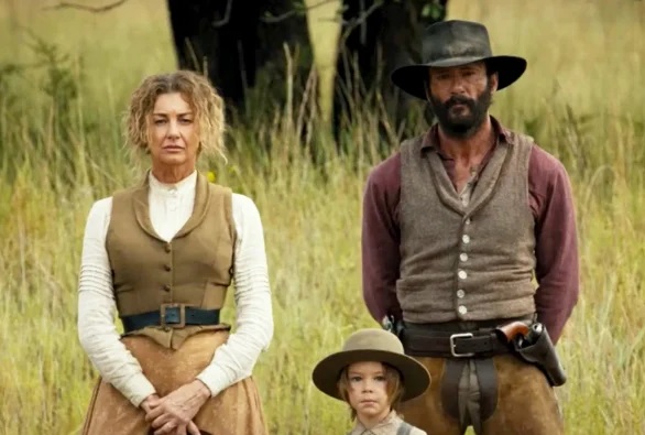 Faith Hill & Tim McGraw as Margret and James Dutton in 1883