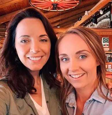 Michelle Morgan and Amber Marshall