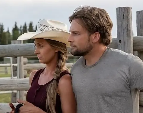 Amy Fleming and Finn Cotter on Heartland