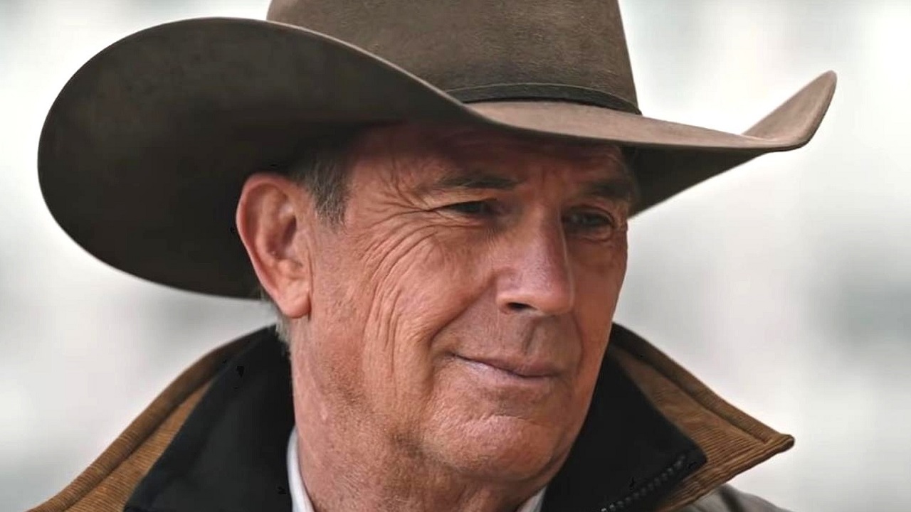 Close up of John Dutton in Yellowstone