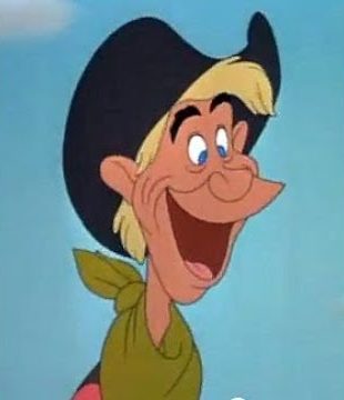 Personagem de desenho animado Pecos Bill Disney de Melody Time