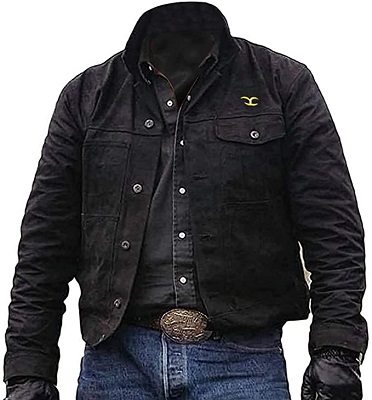 Jaket kulit Rip Wheeler yang dipakainya dalam rancangan TV Yellowstone