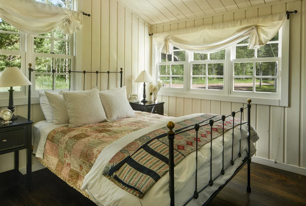 River house bedroom Kevin Costner's Dunbar Ranch