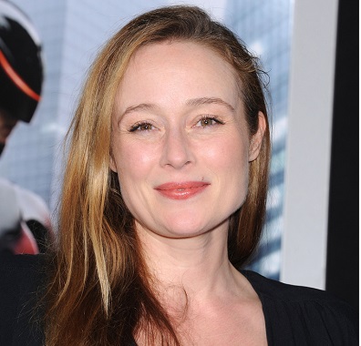 Actress Jennifer Ehle at the RoboCop premiere in Hollywood 2014