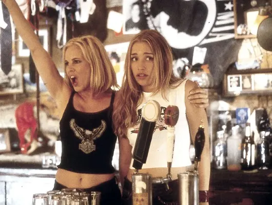 Actress Piper Perabo in the Coyote Ugly movie in 2000