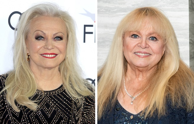 Caroline Weaver on the left and Sally Struthers on the right