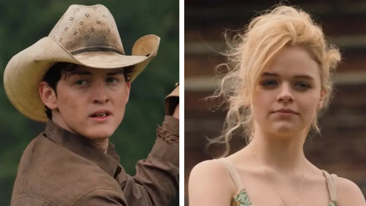 Young Rip and Beth on Yellowstone