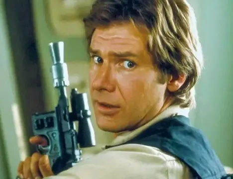 Harrison Ford as Han Solo