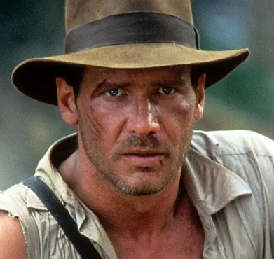 Harrison Ford as Indian Jones