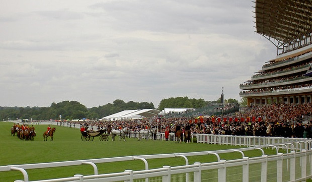 Ascot Horse Racing Course in the UK