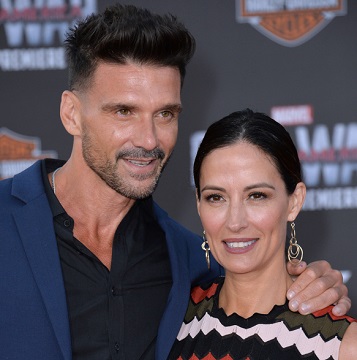 Wendy Moniz-Grillo and her husband Frank Grillo in 2016