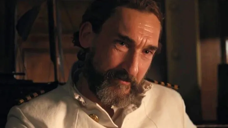 Actor Joseph Mawle who plays captain Shipley in 1923 episode 6