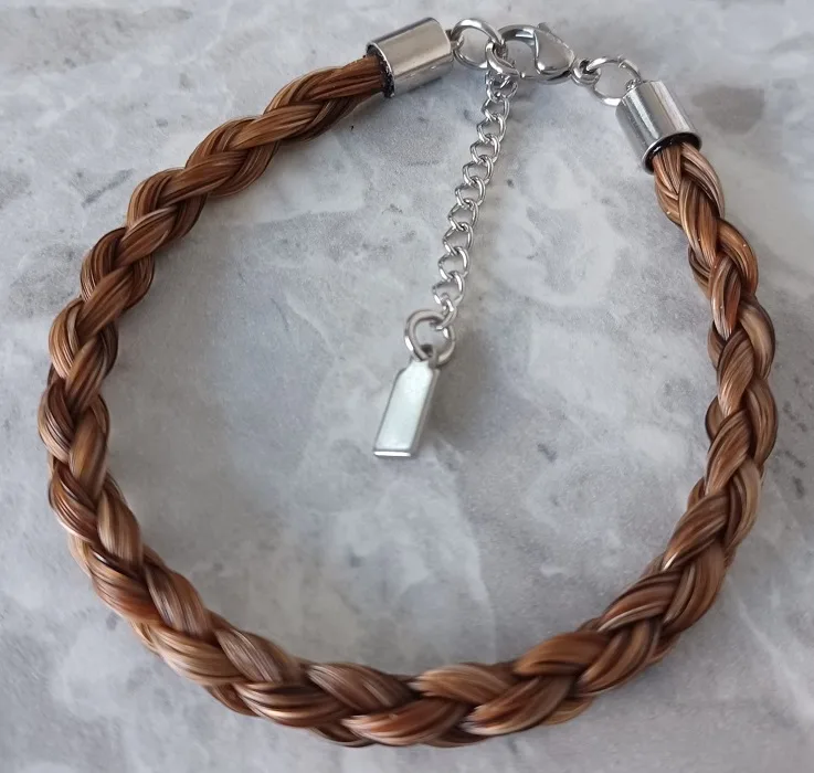 Custom Horse Hair Bracelet gift idea
