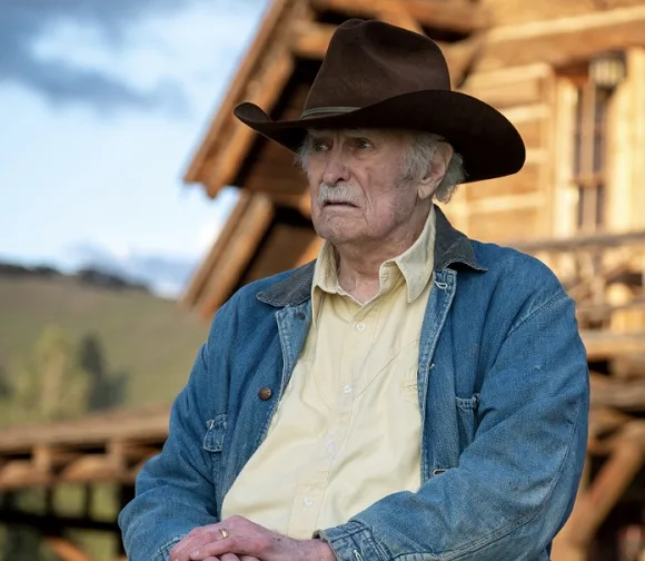 John Dutton III's father John Dutton II in the Yellowstone TV series