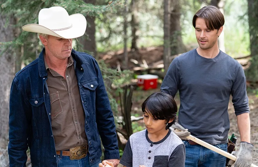 Tim Fleming, Luke Kashani and Ty Borden in Heartland