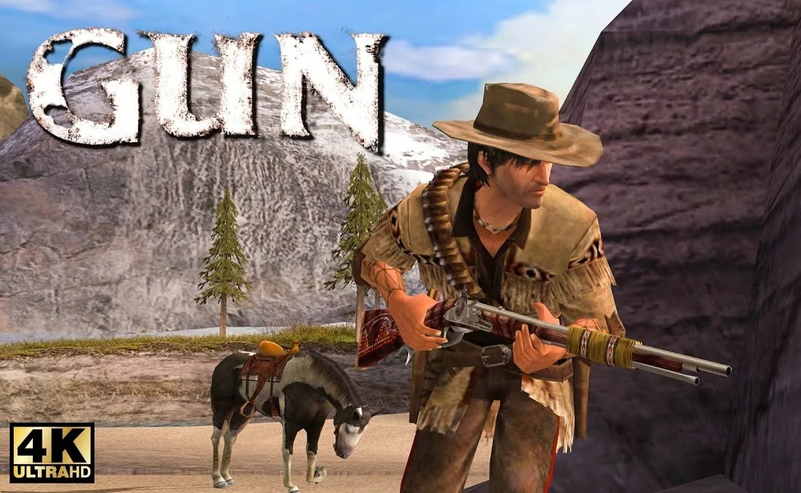 Gun video game cover