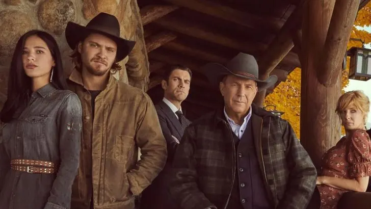 Main Dutton characters from the Yellowstone TV show