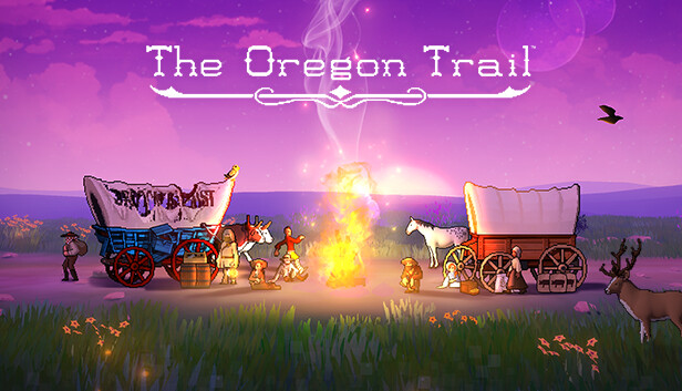 The Oregon Trail video game cover image