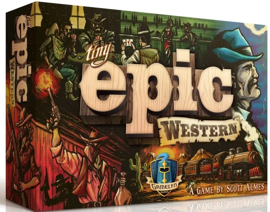 Tiny Epic Western board game