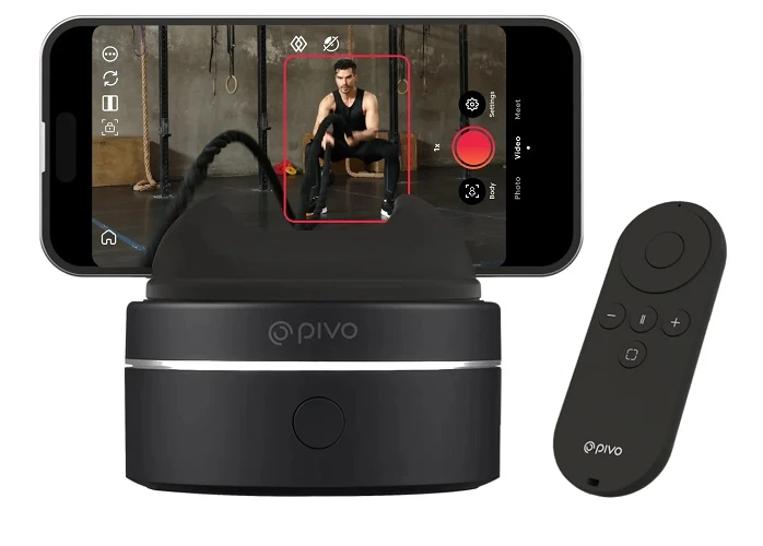 Pivo Max auto follow camera mount for vlogging