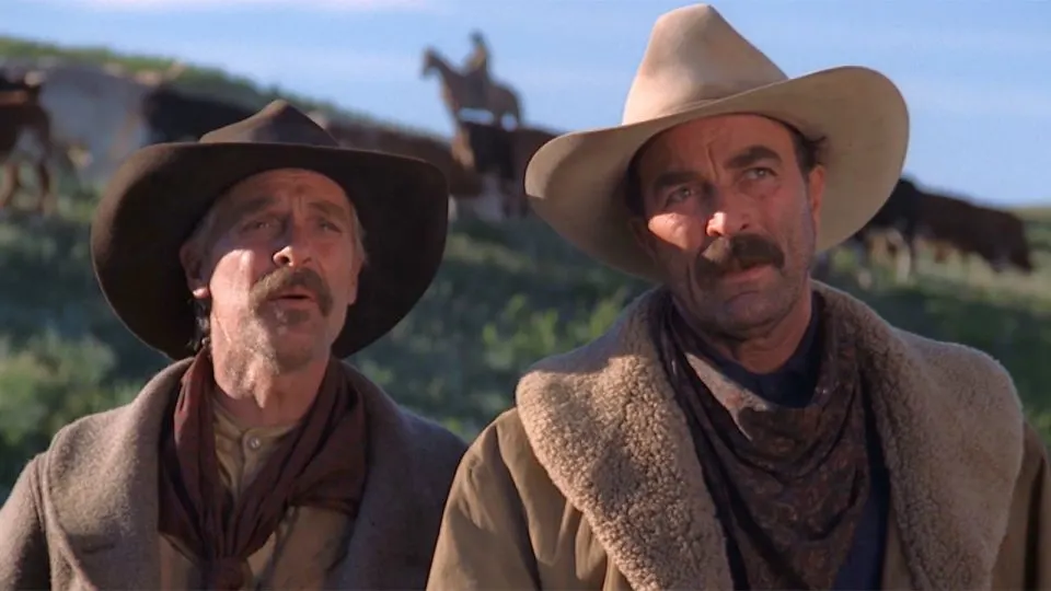 Tom selleck western movies in order